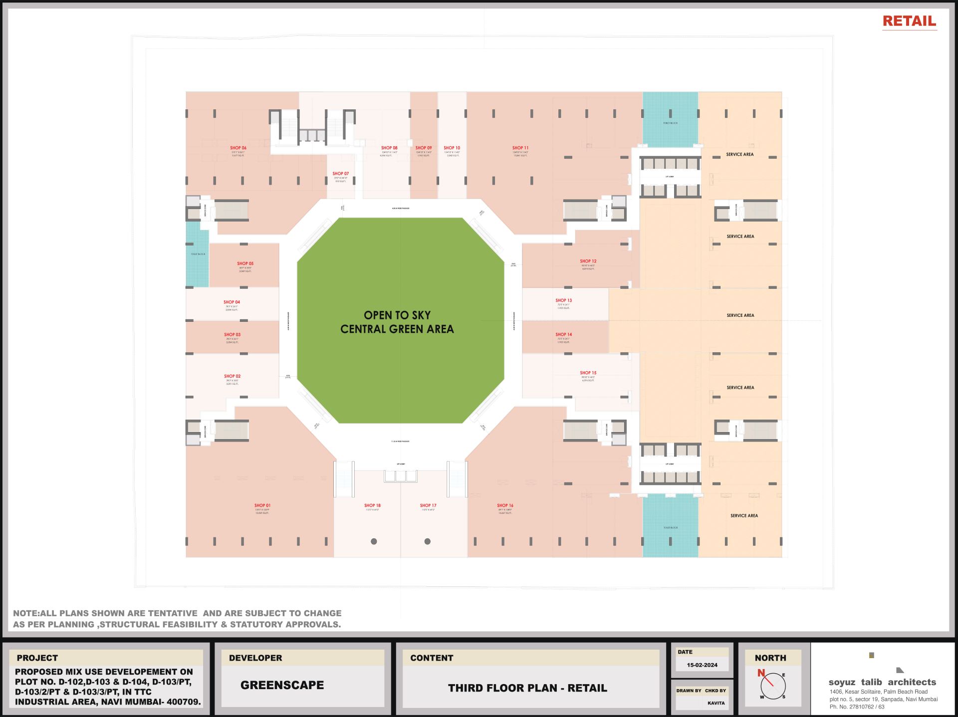 THIRD FLOOR PLAN